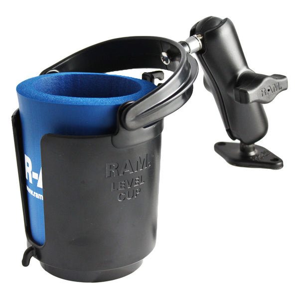 RAM Mount Drink Cup Holder w/Diamond Base [RAM-B-102-132U] - Premium Drink Cup Mounts from RAM Mounting Systems - Just $43.99! Shop now at Brushy Creek Marine