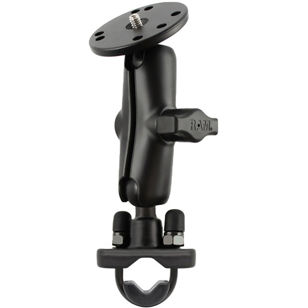 RAM Mount Handlebar U-Bolt Base w/Round 1/4"-20 Threaded Stud [RAM-B-149Z-C1U] - Premium Rail/Handle Bar Mounts from RAM Mounting Systems - Just $47.49! Shop now at Brushy Creek Marine