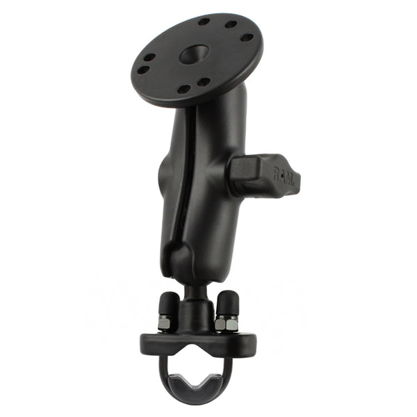 RAM Mount Handlebar U-Bolt Base w/2.5" Round Base [RAM-B-149Z-202U] - Premium Rail/Handle Bar Mounts from RAM Mounting Systems - Just $42.99! Shop now at Brushy Creek Marine