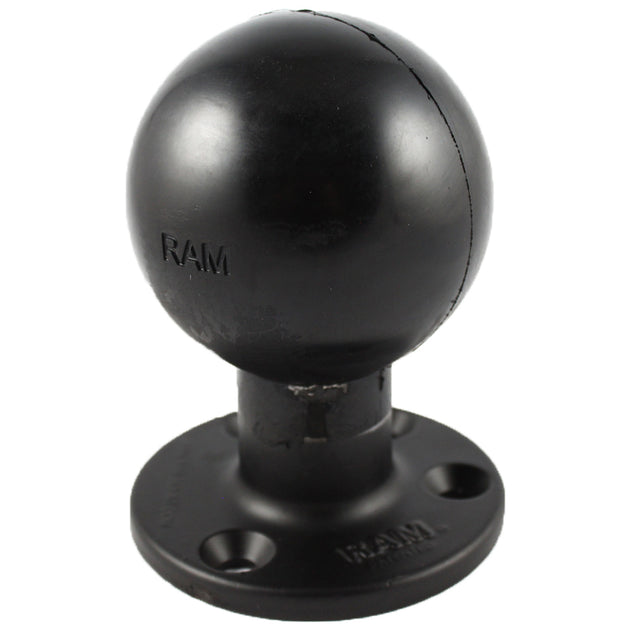 RAM Mount 3.68" Round Base w/3-3/8" E Size Ball [RAM-E-202U] - Premium E Size from RAM Mounting Systems - Just $58.99! Shop now at Brushy Creek Marine