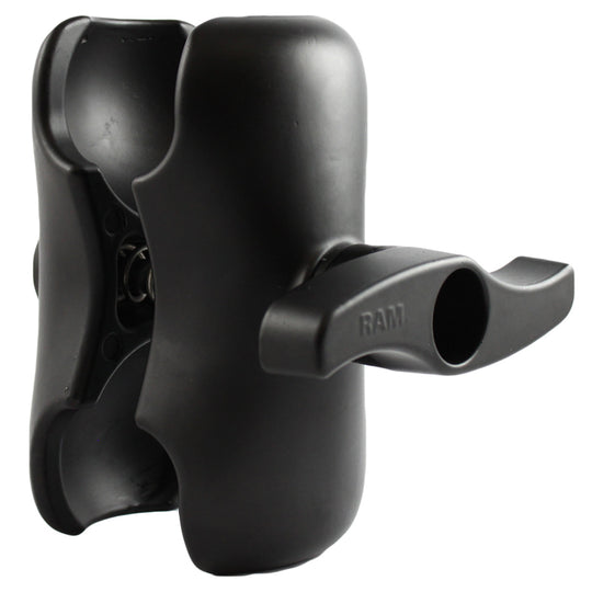 RAM Mount Double Socket Short Arm f/3-3/8" E Size Ball Base [RAM-E-201U-D] - Premium E Size from RAM Mounting Systems - Just $131.99! Shop now at Brushy Creek Marine