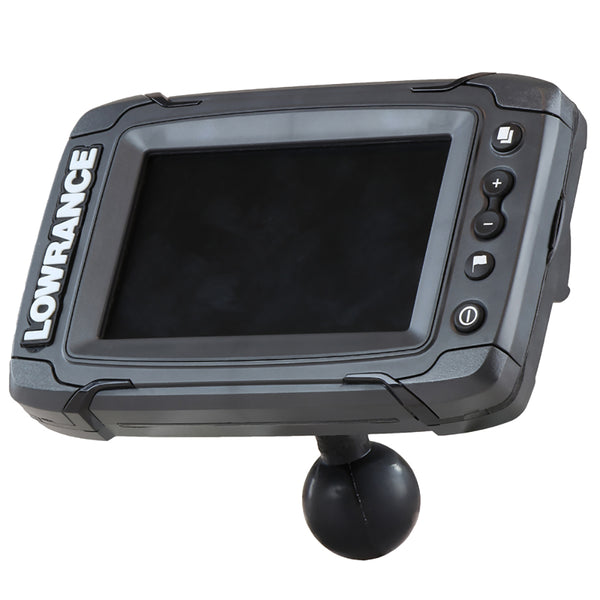 RAM Mount Quick Release Mount f/Lowrance Elite and Mark [RAM-202U-LO11] - Premium Marine Electronics Mounts from RAM Mounting Systems - Just $17.49! Shop now at Brushy Creek Marine