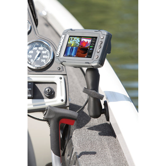 RAM Mount Quick Release Mount f/Lowrance Mark & Elite 5 [RAM-101-LO11] - Premium Marine Electronics Mounts from RAM Mounting Systems - Just $63.49! Shop now at Brushy Creek Marine