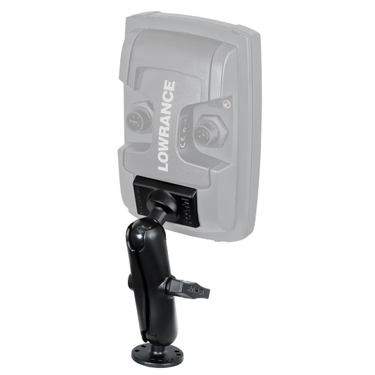 RAM Mount Quick Release Mount f/Lowrance Mark & Elite 4 [RAM-B-101-LO11] - Premium Marine Electronics Mounts from RAM Mounting Systems - Just $42.99! Shop now at Brushy Creek Marine