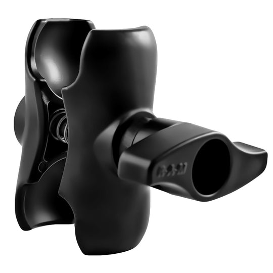 RAM Mount Double Socket Short Arm w/Jam Nut f/2.25" Base [RAM-D-201U-C-MI1] - Premium D Size from RAM Mounting Systems - Just $64.49! Shop now at Brushy Creek Marine