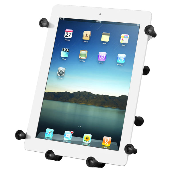 RAM Mount Universal X-Grip III Large Tablet Holder - Fits New iPad [RAM-HOL-UN9U] - Premium iPad/iPhone/iPod Mounts from RAM Mounting Systems - Just $99.49! Shop now at Brushy Creek Marine