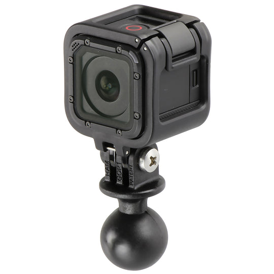 RAM Mount GoPro Adapter w/1" Ball [RAP-B-202U-GOP1] - Premium Accessories from RAM Mounting Systems - Just $11.49! Shop now at Brushy Creek Marine