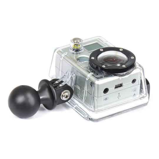 RAM Mount GoPro Adapter w/1" Ball [RAP-B-202U-GOP1] - Premium Accessories from RAM Mounting Systems - Just $11.49! Shop now at Brushy Creek Marine