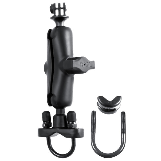 RAM Mount GoPro Hero Adapter Handlebar Rail Mount [RAM-B-149Z-GOP1U] - Premium Accessories from RAM Mounting Systems - Just $43.49! Shop now at Brushy Creek Marine