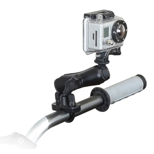 RAM Mount GoPro Hero Adapter Handlebar Rail Mount [RAM-B-149Z-GOP1U] - Premium Accessories from RAM Mounting Systems - Just $43.49! Shop now at Brushy Creek Marine