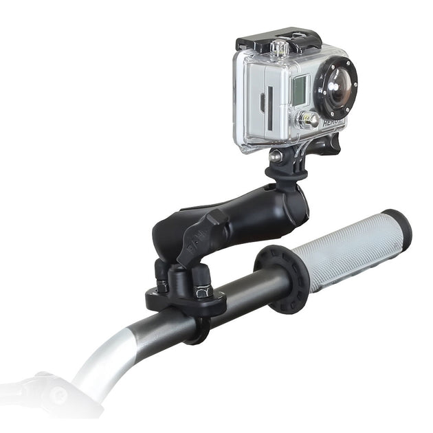 RAM Mount GoPro Hero Adapter Handlebar Rail Mount [RAM-B-149Z-GOP1U] - Premium Accessories from RAM Mounting Systems - Just $43.49! Shop now at Brushy Creek Marine