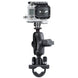 RAM Mount GoPro Hero Short Arm Handlebar Rail Mount [RAM-B-149Z-A-GOP1U] - Premium Accessories from RAM Mounting Systems - Just $43.49! Shop now at Brushy Creek Marine