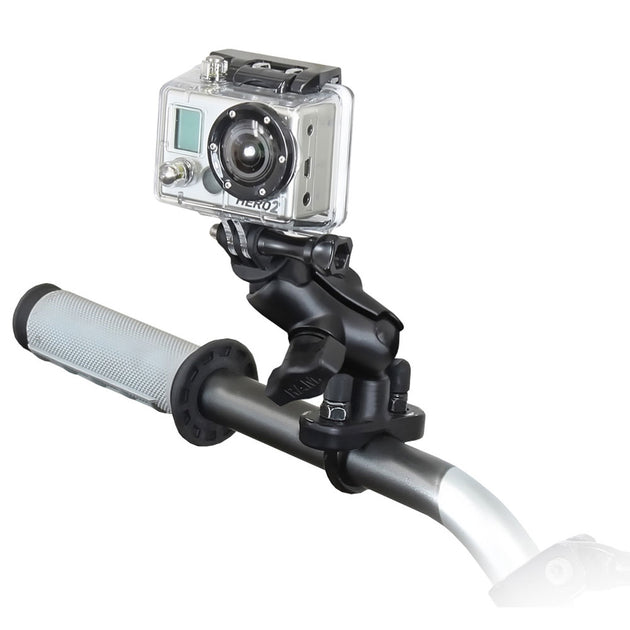 RAM Mount GoPro Hero Short Arm Handlebar Rail Mount [RAM-B-149Z-A-GOP1U] - Premium Accessories from RAM Mounting Systems - Just $42.49! Shop now at Brushy Creek Marine