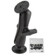 RAM Mount 1.5" Double Ball Mount with Hardware for Garmin Striker + More [RAM-101-G4] - Premium Marine Electronics Mounts from RAM Mounting Systems - Just $64.49! Shop now at Brushy Creek Marine