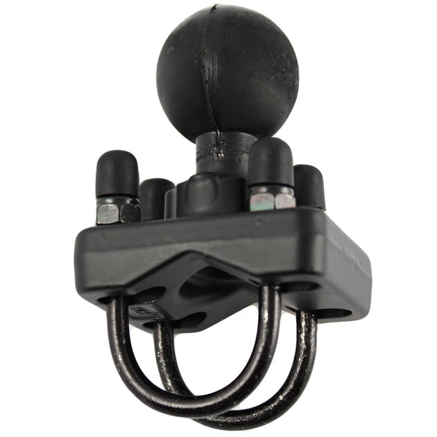 RAM Mount Stainless Steel Double U-Bolt Base w/1.5" Ball f/Rails 1"-1.25" in Diameter [RAM-235U] - Premium C Size from RAM Mounting Systems - Just $29.49! Shop now at Brushy Creek Marine