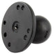 RAM Mount 2.5" Round Base w/0.31-18 Female Thread & 1.5" Ball - AMPs Pattern [RAM-202U-MT1] - Premium C Size from RAM Mounting Systems - Just $19.49! Shop now at Brushy Creek Marine