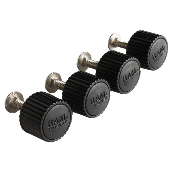RAM Mount Adjustable Knob Kit f/Laptop Tough-Trays [RAM-234-AK1U] - Premium Laptop Mounts from RAM Mounting Systems - Just $12.99! Shop now at Brushy Creek Marine