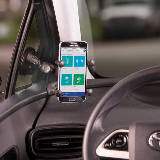RAM Mount X-Grip Composite Twist Lock Suction Cup Mount [RAP-B-166-2-UN7U] - Premium Suction Cup Mounts from RAM Mounting Systems - Just $54.49! Shop now at Brushy Creek Marine