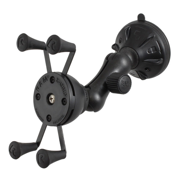 RAM Mount X-Grip Composite Twist Lock Suction Cup Mount [RAP-B-166-2-UN7U] - Premium Suction Cup Mounts from RAM Mounting Systems - Just $55.49! Shop now at Brushy Creek Marine
