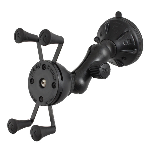 RAM Mount X-Grip Composite Twist Lock Suction Cup Mount [RAP-B-166-2-UN7U] - Premium Suction Cup Mounts from RAM Mounting Systems - Just $54.49! Shop now at Brushy Creek Marine