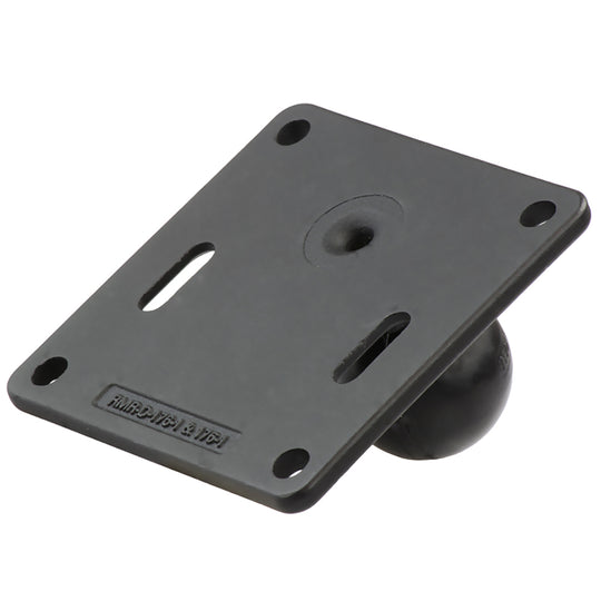 RAM Mount 75mm x 75mm VESA 3.625" Plate w/1.5" Diameter Ball [RAM-2461U] - Premium C Size from RAM Mounting Systems - Just $22.49! Shop now at Brushy Creek Marine