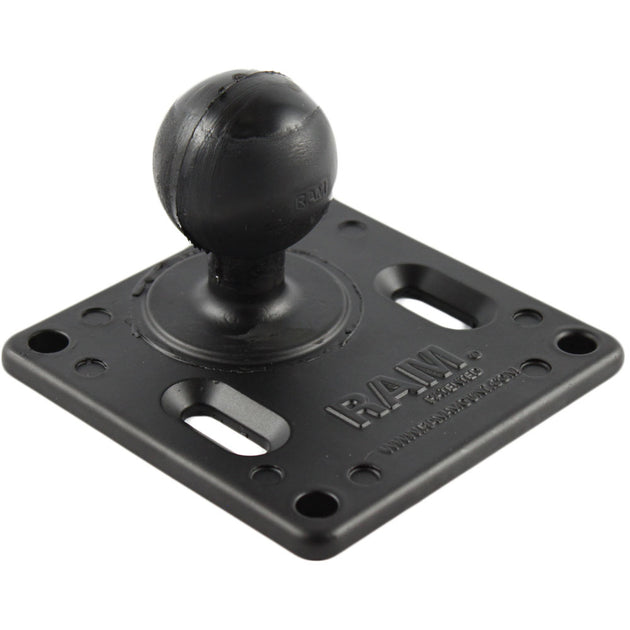 RAM Mount 75mm x 75mm VESA 3.625" Plate w/1.5" Diameter Ball [RAM-2461U] - Premium C Size from RAM Mounting Systems - Just $22.49! Shop now at Brushy Creek Marine