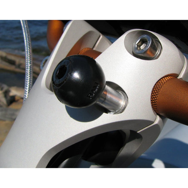 RAM Mount Motorcycle Handlebar Clamp Base w/M8 Screws [RAM-B-367U] - Premium B Size from RAM Mounting Systems - Just $12.99! Shop now at Brushy Creek Marine