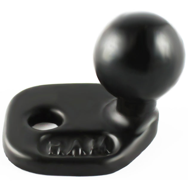 RAM Mount 1.5" x 1.75" Base 5/16" Hole & 1" Ball [RAM-B-126CU] - Premium B Size from RAM Mounting Systems - Just $19.99! Shop now at Brushy Creek Marine