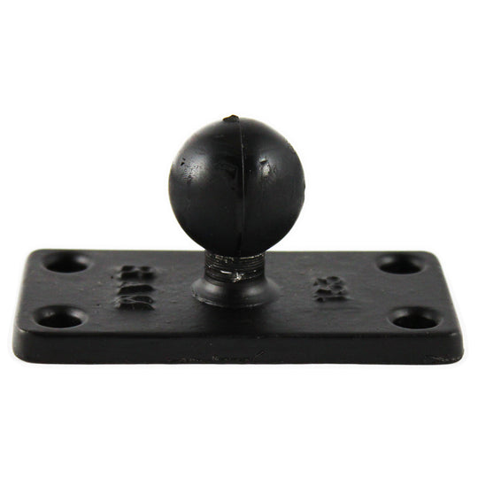 RAM Mount 1.5" x 3" Rectange Base w/1" Ball [RAM-B-202U-153] - Premium B Size from RAM Mounting Systems - Just $14.49! Shop now at Brushy Creek Marine