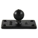 RAM Mount 1.5" x 3" Rectange Base w/1" Ball [RAM-B-202U-153] - Premium B Size from RAM Mounting Systems - Just $14.99! Shop now at Brushy Creek Marine