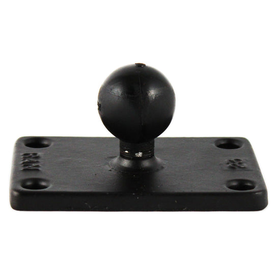 RAM Mount 2" x 3" Rectangle Base w/1" Ball [RAM-B-202U-23] - Premium B Size from RAM Mounting Systems - Just $20.99! Shop now at Brushy Creek Marine
