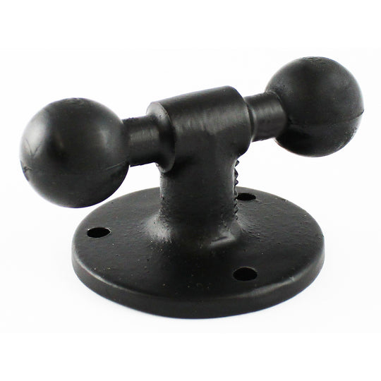 RAM Mount Double Ball w/2.5" Round Base [RAM-B-217U] - Premium B Size from RAM Mounting Systems - Just $43.49! Shop now at Brushy Creek Marine
