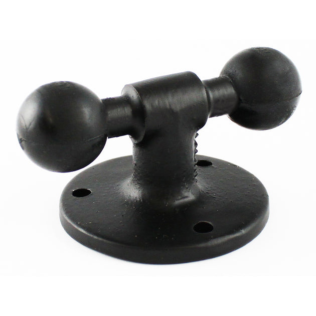 RAM Mount Double Ball w/2.5" Round Base [RAM-B-217U] - Premium B Size from RAM Mounting Systems - Just $43.49! Shop now at Brushy Creek Marine