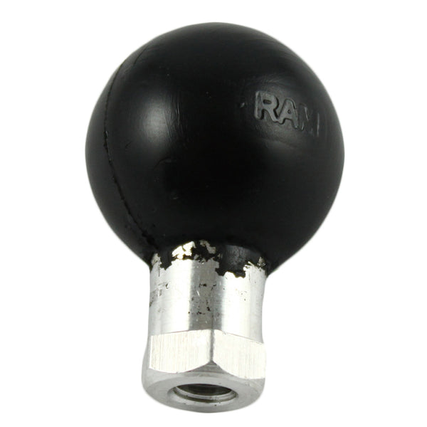 RAM Mount M6 Threaded Female Hole w/1" Ball [RAM-B-273-M6U] - Premium B Size from RAM Mounting Systems - Just $9.99! Shop now at Brushy Creek Marine