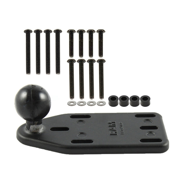RAM Mount Motorcycle Brake/Clutch Reservoir Cover Base w/1" Ball Offset [RAM-B-346U] - Premium B Size from RAM Mounting Systems - Just $24.99! Shop now at Brushy Creek Marine