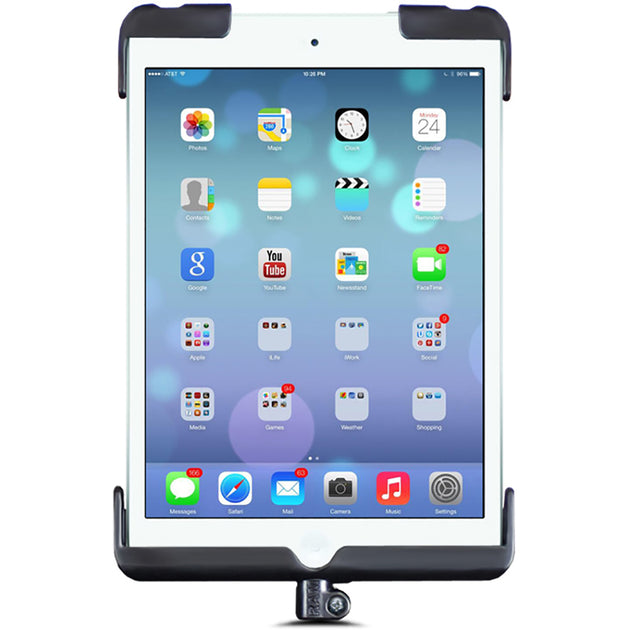 RAM Mount Tab-Dock Cradle f/Apple iPad mini w/o Case, Skin, Sleeve [RAM-HOL-TAB11U] - Premium iPad/iPhone/iPod Mounts from RAM Mounting Systems - Just $32.99! Shop now at Brushy Creek Marine