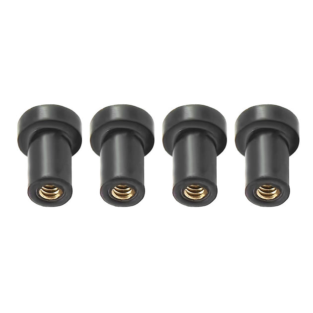 RAM Mount Mari-Nut Rubber Expansion Brass Nuts - 4 Pack [RAM-MARI-NUT-4U] - Premium Kayak Mounts from RAM Mounting Systems - Just $8.49! Shop now at Brushy Creek Marine