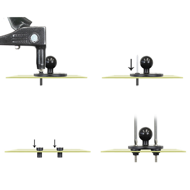 RAM Mount Mari-Rivet Aluminum Pop Rivets - 4 Pack [RAM-MARI-RIVET-4U] - Premium Kayak Mounts from RAM Mounting Systems - Just $4.49! Shop now at Brushy Creek Marine