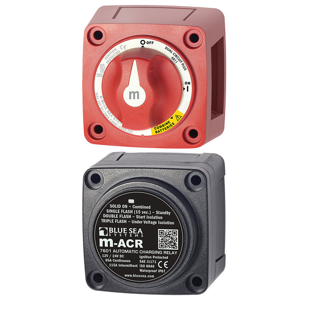 Blue Sea 7649 Mini Add-A-Battery Kit [7649] - Premium Battery Management from Blue Sea Systems - Just $225.99! Shop now at Brushy Creek Marine