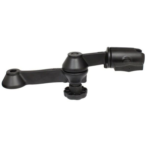 RAM Mount 12" Double Swing Arm w/Open Swivel Single Socket [RAM-VB-110-4U] - Premium Swing Arm Mounts from RAM Mounting Systems - Just $75.49! Shop now at Brushy Creek Marine