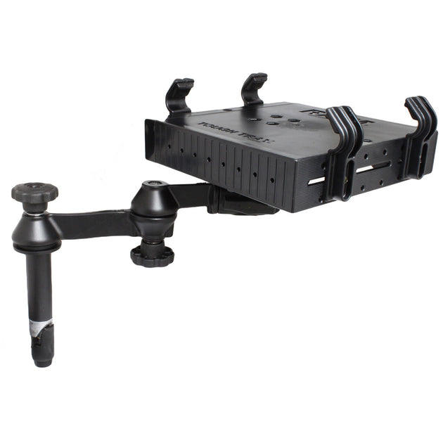 RAM Mount Double Swing Arm w/4" Male Tele-Pole - Laptop Tray [RAM-VP-SW1-4-234-3] - Premium Swing Arm Mounts from RAM Mounting Systems - Just $212.49! Shop now at Brushy Creek Marine