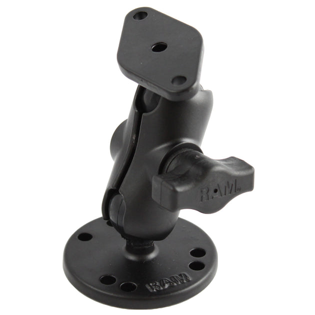 RAM Mount Flat Surface Mount Short Arm w/Diamond Base [RAM-B-138U-A] - Premium Surface Mount from RAM Mounting Systems - Just $30.49! Shop now at Brushy Creek Marine