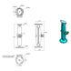 RAM Mount Flat Surface Mount Long Arm w/Diamond Base [RAM-B-138U-C] - Premium Surface Mount from RAM Mounting Systems - Just $41.99! Shop now at Brushy Creek Marine