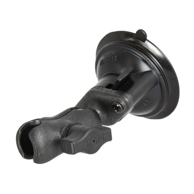 RAM Mount Composite Twist Lock Suction Cup Mount - Short Arm [RAP-B-166-A-DU1] - Premium Suction Cup Mounts from RAM Mounting Systems - Just $34.49! Shop now at Brushy Creek Marine