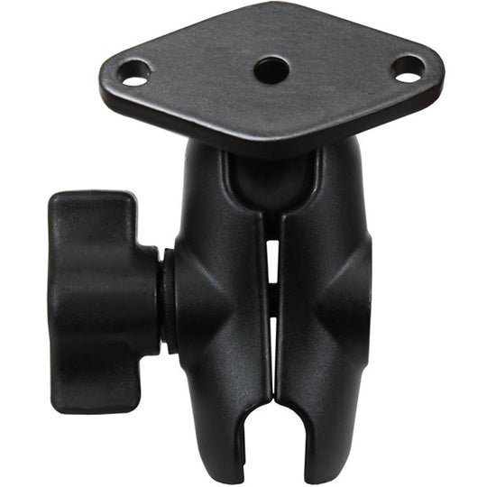RAM Mount Short Double Socket Arm w/Diamond Base [RAM-B-103-A-238U] - Premium Surface Mount from RAM Mounting Systems - Just $22.49! Shop now at Brushy Creek Marine