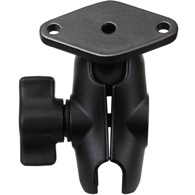 RAM Mount Short Double Socket Arm w/Diamond Base [RAM-B-103-A-238U] - Premium Surface Mount from RAM Mounting Systems - Just $22.49! Shop now at Brushy Creek Marine