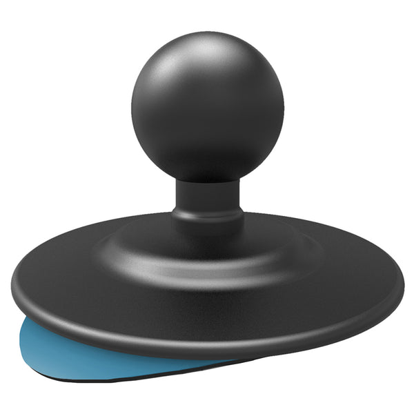 RAM Mount 1" Diameter Ball Mount w/Short Double Socket Arm, 2.5" Flex Adhesive Base & Diamond Base Adapter [RAP-B-378-A-238U] - Premium Surface Mount from RAM Mounting Systems - Just $29.49! Shop now at Brushy Creek Marine