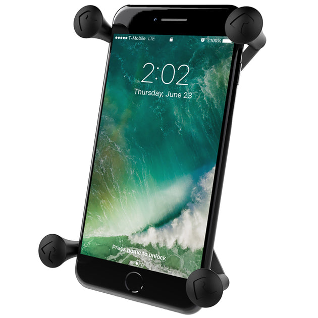 RAM Mount Universal X-Grip IV Large Phone/Phablet Holder w/1" Ball [RAM-HOL-UN10BU] - Premium Tablet Mounts from RAM Mounting Systems - Just $38.49! Shop now at Brushy Creek Marine