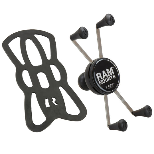 RAM Mount Universal X-Grip IV Large Phone/Phablet Holder w/1" Ball [RAM-HOL-UN10BU] - Premium Tablet Mounts from RAM Mounting Systems - Just $38.49! Shop now at Brushy Creek Marine