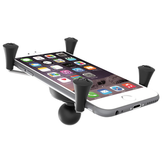 RAM Mount Universal X-Grip IV Large Phone/Phablet Holder w/1" Ball [RAM-HOL-UN10BU] - Premium Tablet Mounts from RAM Mounting Systems - Just $38.49! Shop now at Brushy Creek Marine